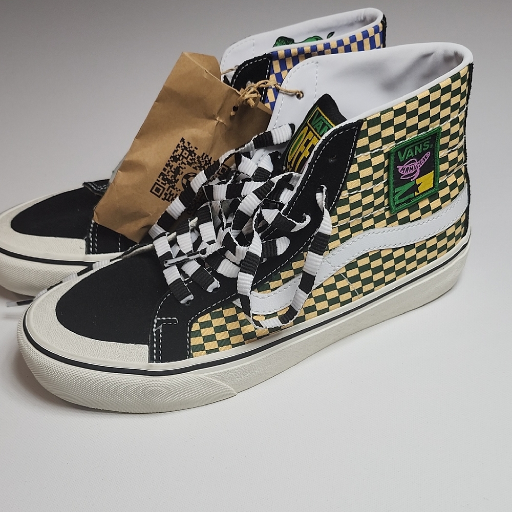 Vans Sk8-Hi Power of African Surf | Size 7.5 Men / 9 Women NWT